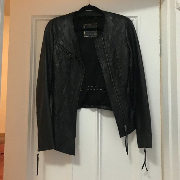 Rare Kate Moss Topshop Leather Jacket (2007) - Picture 3 of 6